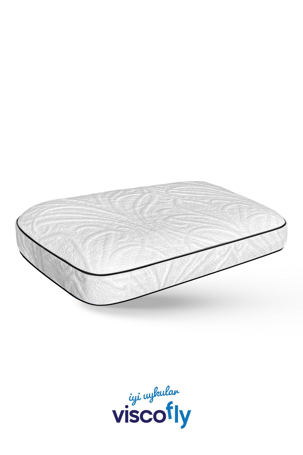 Viscofly Visco Ortopedik %100 Visco Yastık 65×40×13 cm Orta Sert – Yıkanabilir Kılıf